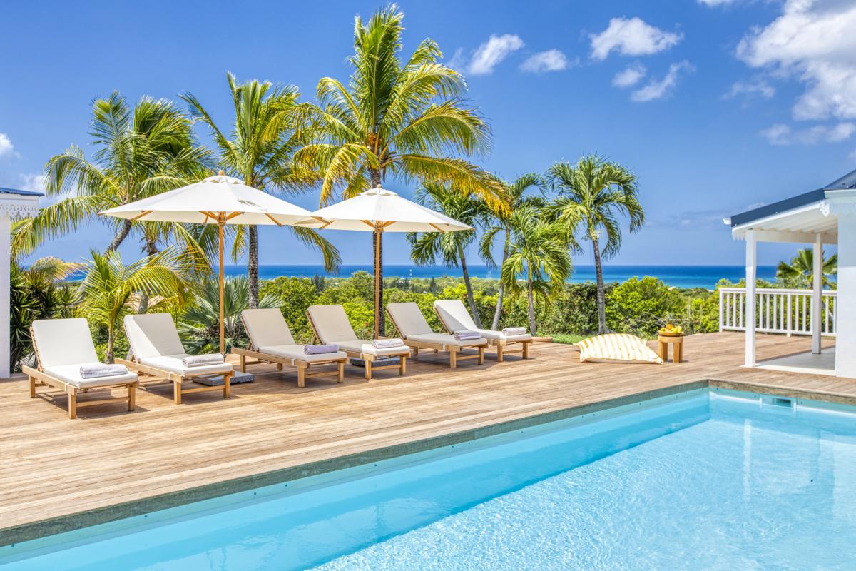 A louer villa 4 chambre Terres Basses Saint Martin_ Piscine - 1